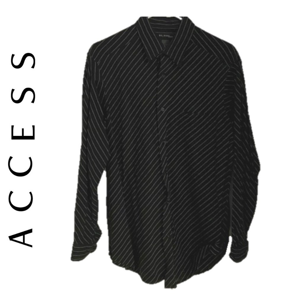EUC AXCESS MEN BUTTON-UP SHIRT